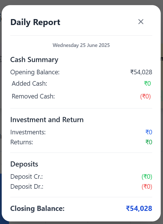 Daily Report